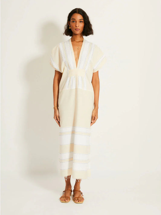 GASIRA | V Neck Caftan
